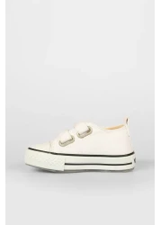 Vicco Pino Lighted Unisex Preschool White Sports Shoes