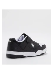 U.S. Polo Assn. حذاء رياضي Tyrell Glb للأطفال للجنسين باللون الأسود