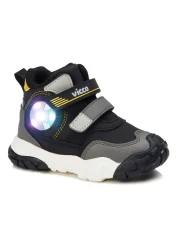 Vicco Sumo Lighted Orthopedic Baby Boots Kids Boots Black