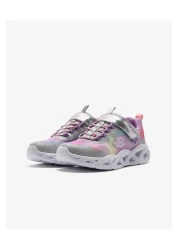 Skechers Twisty Brights 2.0 - Gray Lighted Big Girl's Sneakers302339L Smlt