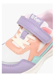 Lee Cooper Lee Cooper Girls' Colourblock Sneakers with Hook and Loop Closure