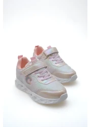 lavishoes Yuki Velcro Girls Short Kids Sneaker Sports Shoes