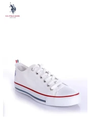 U.S. Polo Assn. White Women's Shoes PENELOPE