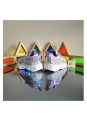 elma bebe Anatomical Memory Foam Sole Girl's Sneaker, Lightweight, Comfortable and Soft Sports Shoes