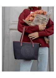 U.S. Polo Assn. Lacıvert-Bordo Kadın Omuz Çantası Us24732