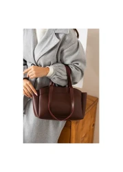 Rivina Women's Handbag and Shoulder Bag with Magnet Cover and Wallet Detail