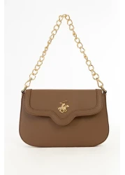 Beverly Hills Polo Club Tan Women's Shoulder Bag 05Bhpc8039