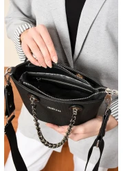 Just Polo حقيبة كتف وكتف نسائية قماش بولو