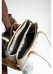 Just Polo Large Size 2 Compartment Hand and Shoulder Bag 30x33c PBU2170