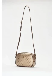 Pierre Cardin Gold Monogram Women's Shoulder Bag 05PO22Y1538