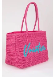 Defacto Women's Straw Shoulder Bag - B9076axns