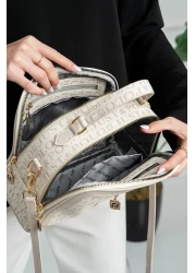 Just Polo 2023 Shoulder Bag and Wallet Compatible Design - Mink/tan Women's Bag and Wallet Combination