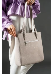 Just Polo Women's Long Strap 3 Compartment Black Tan Shoulder and Hand Bag