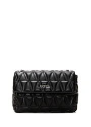 Derimod Women's Long Chain Strap Quilted Shoulder Bag