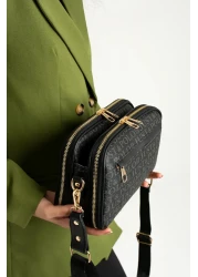 Just Polo Women's 5 Compartment Crossbody Bag Shoulder Bag and Wallet Combination