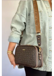 Just Polo Medium Size Lacoste Leather Daily 5 Compartment Crossbody Women's Shoulder Bag Lk-4023