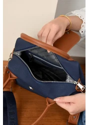 Just Polo حقيبة كتف نسائية واسعة مع حزام كتف