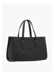 Flora Bella by Shoexpress Flora Bella Textured Tote Bag with Detachable Strap and Zip Closure