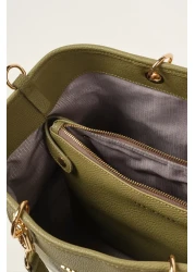 Ted Baker Light Green Floater Skin Tb Strap Detailed Handbag 9042