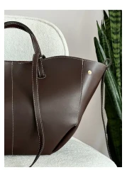 nura Brown Women's Pollen Hand and Shoulder Bag