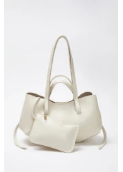  Shoes حقيبة كتف نسائية مع محفظة إكرو TAKSS25OC00070