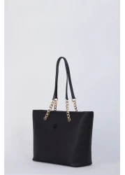 Pierre Cardin New Black Print Women's Shoulder Bag 05Po22Y1546