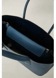 Ted Baker Printed Large Leather Handbag