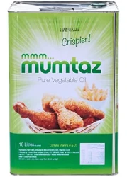 MUMTAZ VEGETABLE OIL TIN 18 LTR