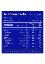 Mentos White Sugar Free Chewing Gum Sweet Mint Flavour, 54g