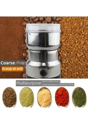 Radiotronics Kitchen Blender Grinding Machine Electric Grinder for coffee, pepper, and spices Electric Spice Mill Grain Mill The Coffee Bean.