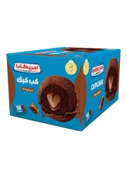 أمريكانا كب كيك محشو بالشوكولاطة 28 غرام، من 18 قطعة