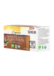 Sekem Organic Ginger With Cinnamon Tea 25 Tea Bags