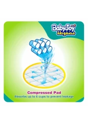 Baby Joy Compressed Diamond Diapers Junior Size 5 14-23kg Jumbo Pack 40 Diapers