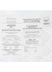 Dimensions Stamped Cross Stitch Tiny Treasures DIY Baby Quilt Kit 34 x 43