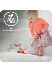 NUK Sesame Street Hard Spout Cup 10 Oz 2 Pack BPA Free Spill Proof Sippy Cup