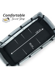 Teknum Astronaut Playard and Cot Grey