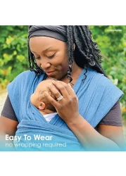 Original Baby Ktan Baby Carrier 1 Easy PreWrapped Soft SlipOn No Rings No Buckles 5 in 1 Baby Sling Gift The Best Hands Free Infant Wrap For Newborn to Toddler up to 35lb See Size Chart