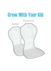 Solfres Hydro Gel Car Seat Cooler Mat for Baby No Refrigeration Needed Carseat and Stroller Cooling Pad Cushion Liner with Breathable 3D Mesh AntiSlip Back for Kids Toddlers 1248 Months