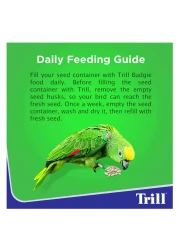 Trill Budgie Seed Mix Bird Food, 1kg