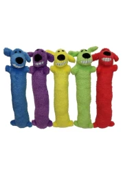 Loofa Multipet Original Dog Plush Toy Squeaky Dog Toy for All Dogs Extra Soft Plush Dog Toy Stuffed Animal Dog Toy for Playing Cute Pet Toy 1 Count 24 Random Color Surprise