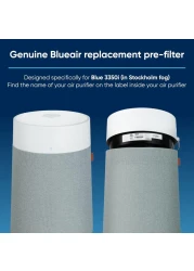 Blueair Genuine Prefilter Fabric Cover For Blue Max 3350I Air Purifier In Seabed Blue