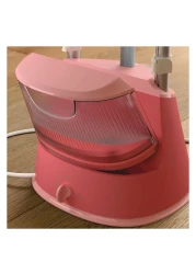 Philips Upright Garment Steamer STE1020/46, 1800 W, 1.8 L, Soft Red, 1000 Series, Plastic Steam Plate