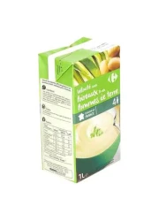 Carrefour Classic Leek And Potato Veloute Soup 1L