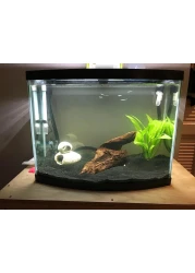 Vsell24 Super Naturals Black Sand Aquarium Substrate For Fish Tank Black Plant Soil For Pot Decorations 2-4mm 2Kg