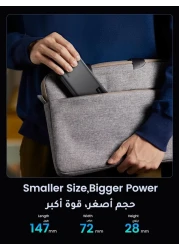 UGREEN Power Bank 20000mAh, 22.5W Portable Charger Fast Charging PD 3.0 USB C Input&amp;Output Battery Pack with Digital Display Include Cable for iPhone 8-16 Series, Galaxy S24U/S23, iPad, AirPods, etc
