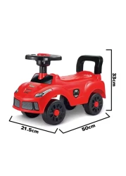 Toy Land Kids Foot to Floor Ride on Push Car for Toddlers with Saftey Backest