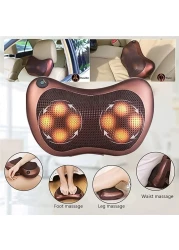 Generic Multifunctional Car And Home Massage Neck Pillow Machine For Body Neck Back Massage Pillow Full Body Massager Car Massage Seat Automotive &amp; Home Car Seat Massager For Back Pain