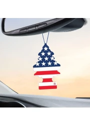 LITTLE TREES Air Fresheners Car Air Freshener. Hanging Tree Provides Long Lasting Scent for Auto or Home. America, 24 Air Fresheners