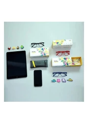 TOM OLIVER JUNIOR Blue Light Blocking Computer Screen Glasses - Anti Blue Light, Protection Eyewear for Children from Digital Screen Time for Boy&#39;s &amp; Girl&#39;s Age 5 - 12 (Rectangle, Blue)