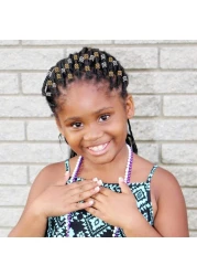 200 pcs Dreadlocks Beads Hair Braid Rings Clips Dread Locks Hair Braiding Metal Cuffs DecorationAccessories Jewelry Silver and Gold unisex